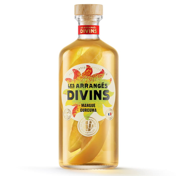 Les Arrangés Divins Mangue Curcuma 0,7l 25%
