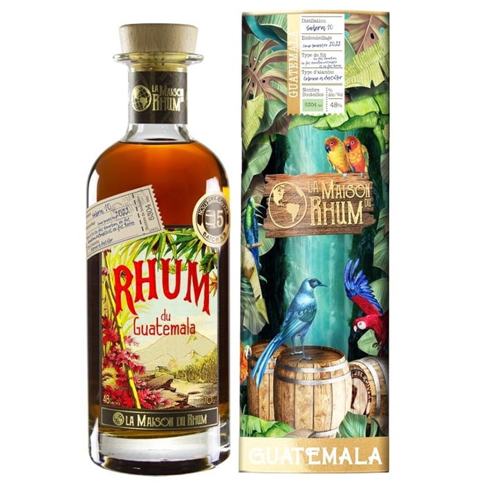 La Maison du Rhum Batch No.5 Guatemala Solera 10 0,7l 48% + dárková tuba