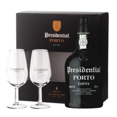 Porto Presidential Tawny 0,75l 19% + dárková kazeta 2x skleničky