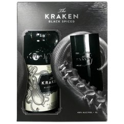 Kraken Black Spiced 1l 40%  + dárková krabička