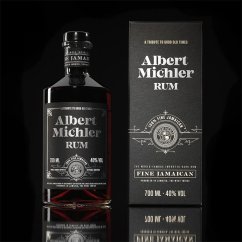 Albert Michler Rum Jamaica 0,7l 40% + dárková krabička