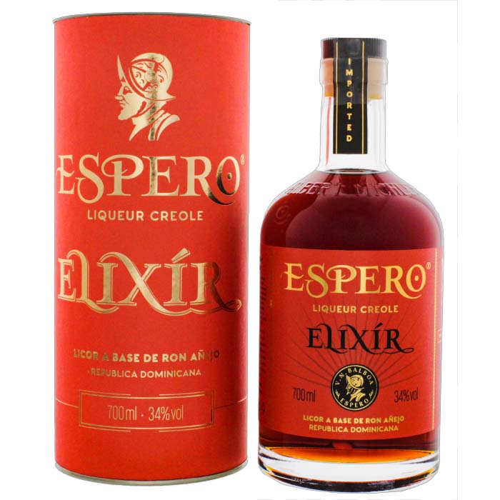 Espero Elixir 0,7l 34% + dárková tuba