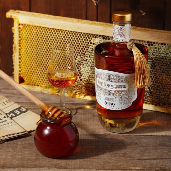 ABK6 Honey Cognac Liqueur 0,7l 35% + dárková tuba