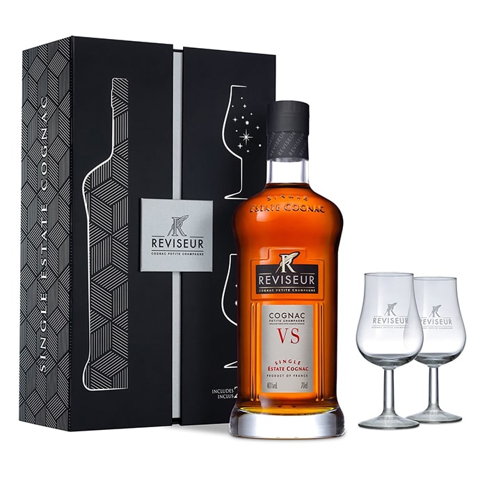 Reviseur VS 0,7l 40% + dárková krabička 2x skleničky