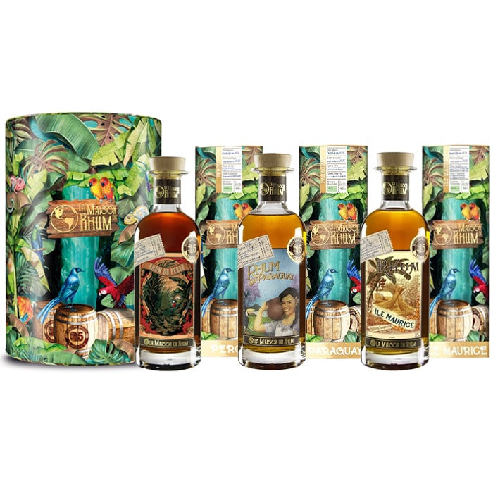 La Maison du Rhum No.5 Bucket 3 × 0,7l (Peru 2012, Paraguay 2008, Mauritius 2014) 48%  42% 55%