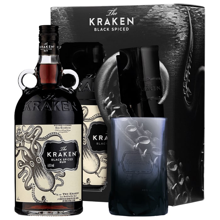 Kraken Black Spiced 1l 40%  + dárková krabička