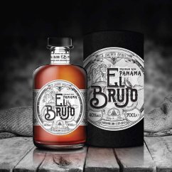 El Brujo 0,7l 40% + dárková tuba