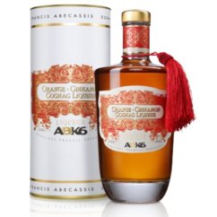ABK6 Orange and Cinnamon Cognac Liqueur 0,7l 35% + dárková tuba