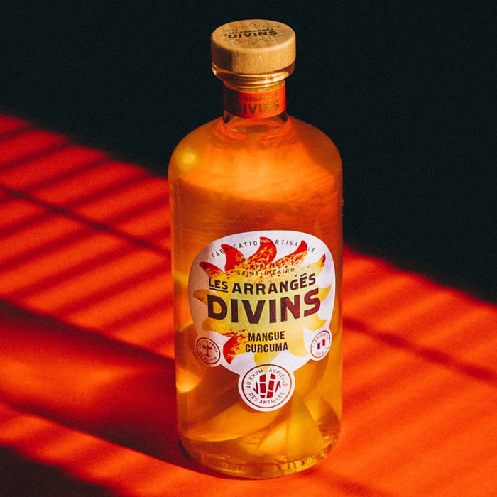 Les Arrangés Divins Mangue Curcuma 0,7l 25%