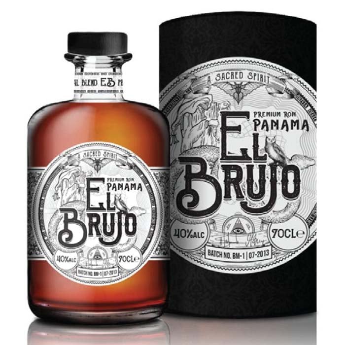 El Brujo 0,7l 40% + dárková tuba