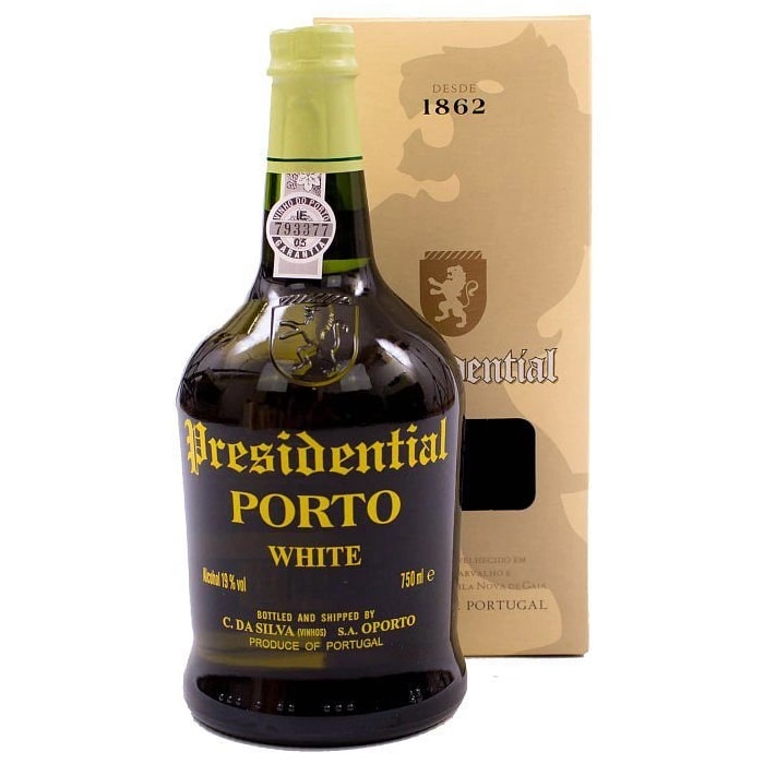 Porto Presidential White 0,75l 19% + dárkový box