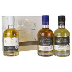 Rozelieures Dárková Sada Miniatur 3x0,2l (Origine, Subtil, Tourbé) 40%/40%/46%