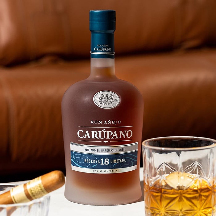 Ron Carúpano 18 Reserva Limitada 0,7l 40% + dárková kazeta 2x skleničky