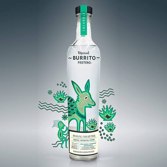 Mezcal Burrito Fiestero Ensamble Durango 0,7l 40%