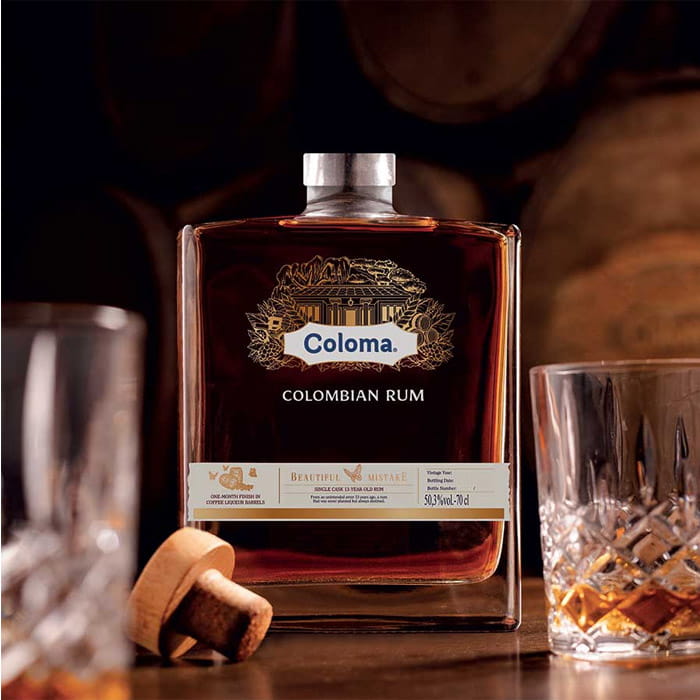 Coloma Beautiful Mistake Rum 0,7l 50,3% + dárková krabička
