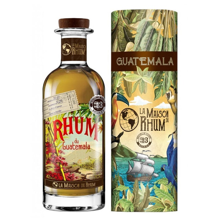La Maison du Rhum Batch No.3 Guatemala Solera 15 0,7l 42% + dárková tuba