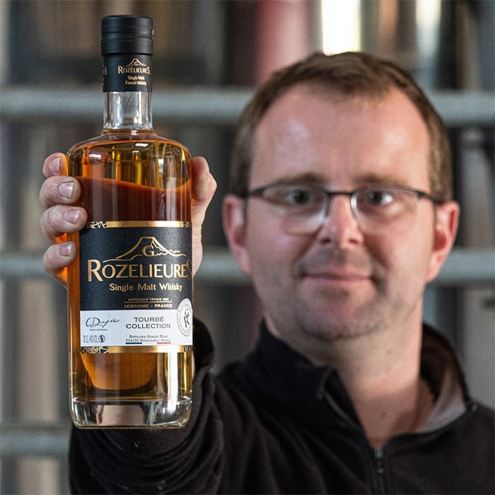 Rozelieures Tourbé Collection 0,7l 46% + dárková krabička