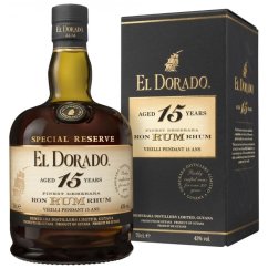 El Dorado 15yo 0,7l 43% + dárková krabička