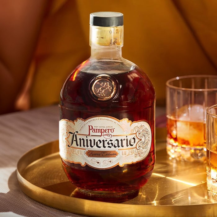 Pampero Aniversario Reserva Exclusiva 0,7l 40% + kožený obal